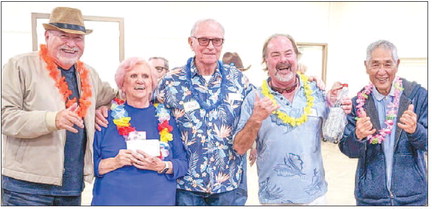 Rollin’ Thunder members show off their hula skills