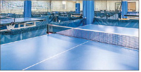 TABLE TENNIS 
	Table tennis is ….