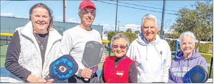 GAF awards Pickleball Club funds for ball machine