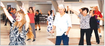 The Joyful Line Dance Club meets weekly in CH 2