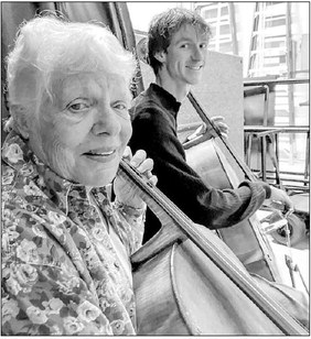 Cellist soloes; grandmother backs up at March 7 concert