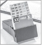 Duplicate Bridge Club plays Mondays and Fridays