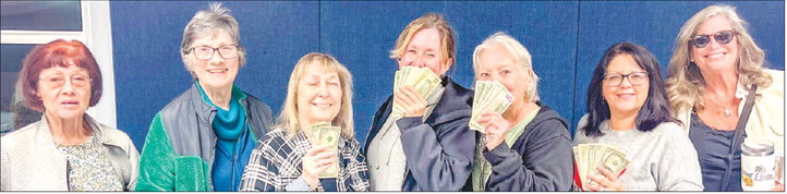 MONDAY NIGHT BUNCO CLUB 
	Winners ….