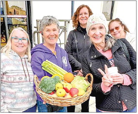 Get fresh fruits and vegetables April 23