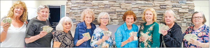 Saturday Social Bunco Club plays in the Clubhouse 3 lobby twice each month Saturday Social Bunco Club plays in the Clubhouse 3 lobby twice each month