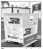 Pop-Up Vote Center   Event is May 24