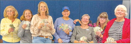 Monday Night Bunco Club will play April 13 in CH 3