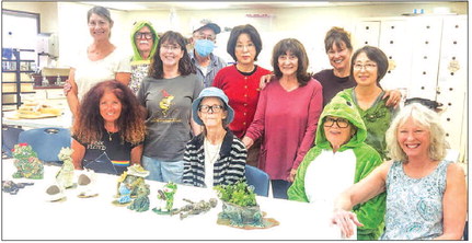 CLAY CRAFTERS CLUB 
	Who let ….