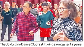 Joyful Line Dance Club celebrates 12 years