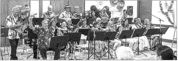 ALOHA CLUB PERFORMANCE
Twenty-five members …. ALOHA CLUB PERFORMANCE
Twenty-five members ….