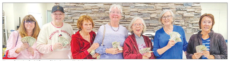 Saturday Social Bunco Club meets second and fourth Saturdays in Clubhouse 3 Lobby