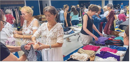 Club’s clothing exchange event a major success