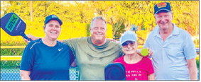 Pickleball lessons are Wednesdays