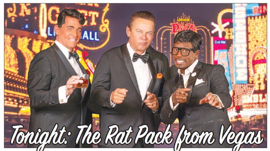 Tononight: The Rat Pack frfromom Vegas