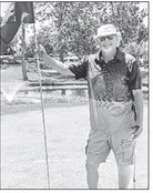 Bill Lyons scores a hole-in-one on No. 2