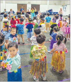 Dancers introduce next generation to hula