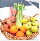 Pick up 12 pounds of fresh produce for $10 on Aug. 27