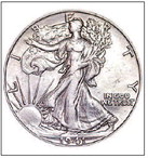 Coin Club: Walking Liberty Half-Dollar