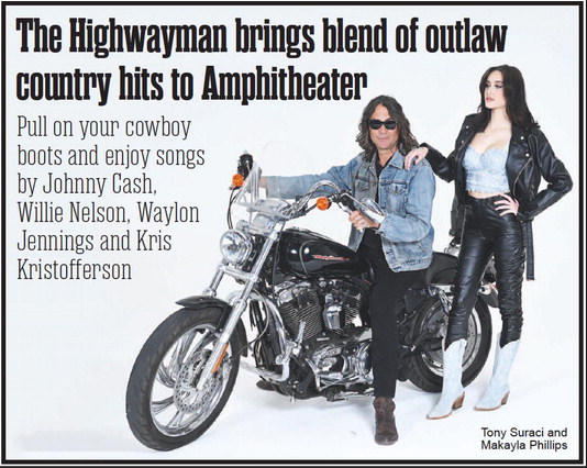The Highwayman brings blend of outlaw country hits to Amphitheater The Highwayman brings blend of outlaw country hits to Amphitheater
