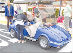 Free golf cart maintenance will be provided in Clubhouse 4 parking lot Free golf cart maintenance will be provided in Clubhouse 4 parking lot