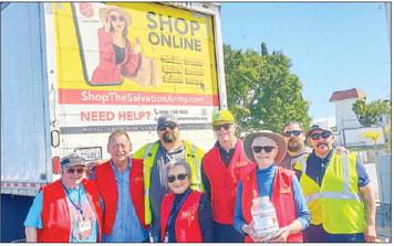 Salvation Army will collect donations at Amphitheater on Saturday, Oct. 10