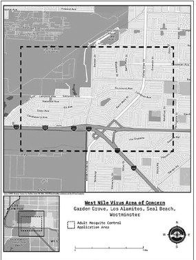 OC Vector Control to treat areas near LW