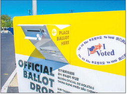 Of.cial ballot dropbox now open
